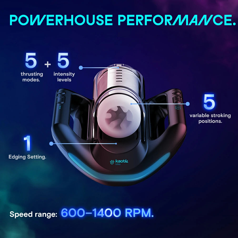 THE JETPACK | Double-Handed Thrusting Masturbator