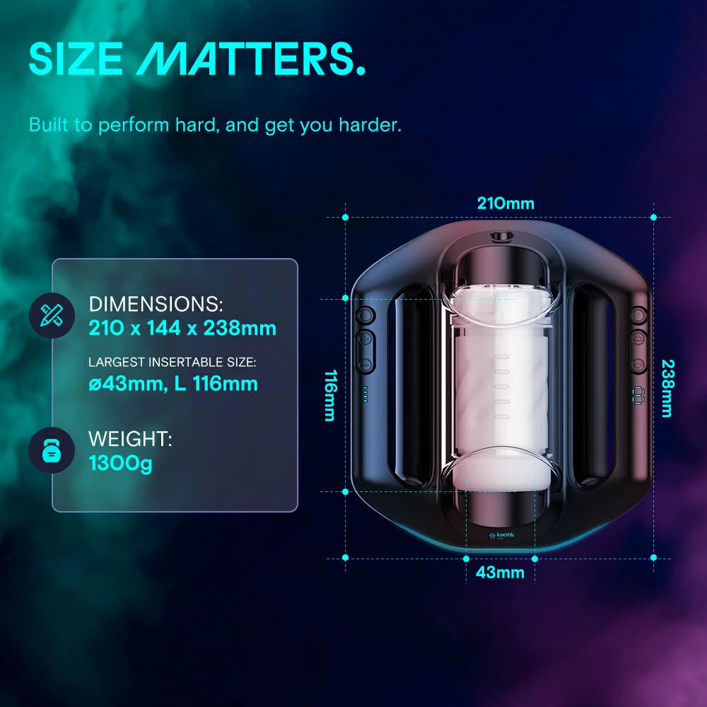 THE JETPACK | Double-Handed Thrusting Masturbator